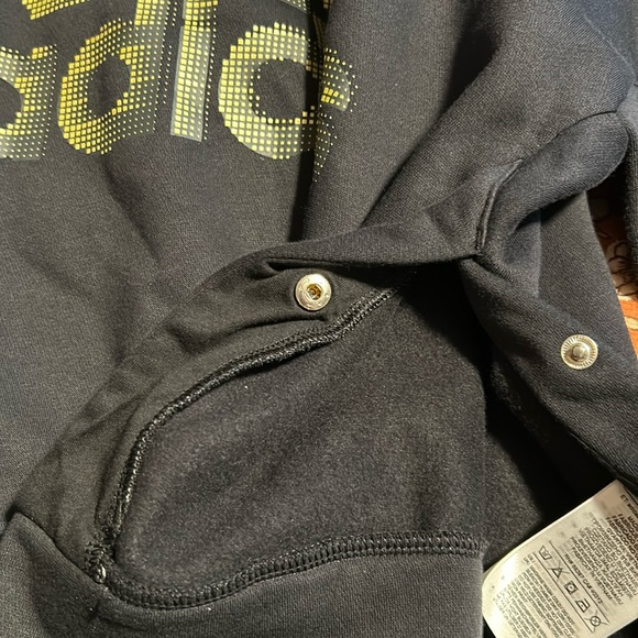 NWOT Adidas Cropped Sweatshirt Womens Size XS - Picture 4 of 5